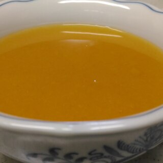 人参とキャベツ、エノキの冷製スープ